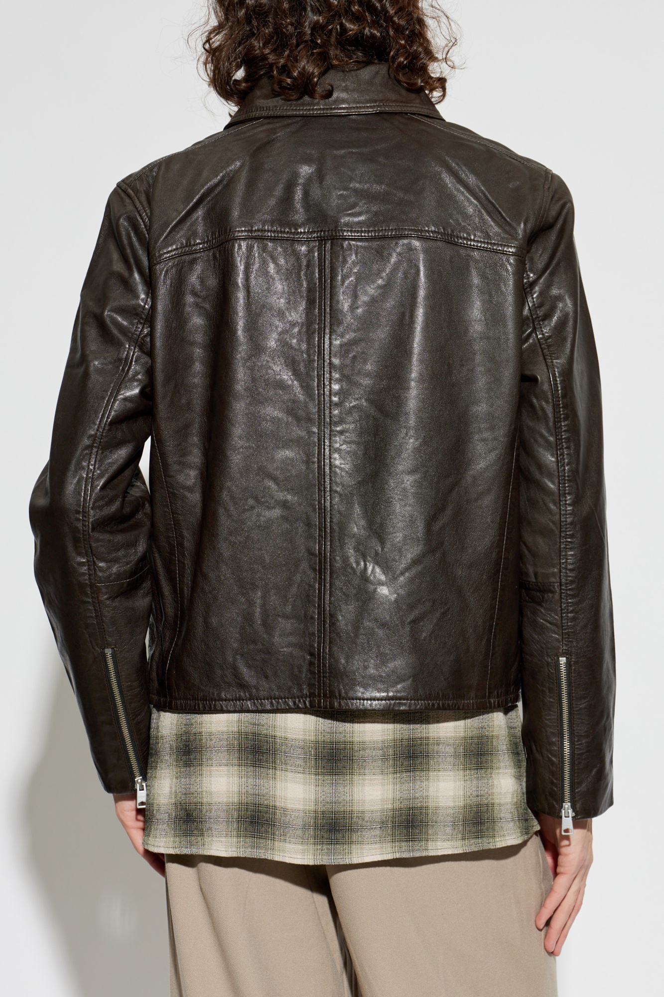 AllSaints 'Tune' leather jacket | Men's | Vitkac